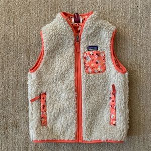 Girls Patagonia Vest size 5